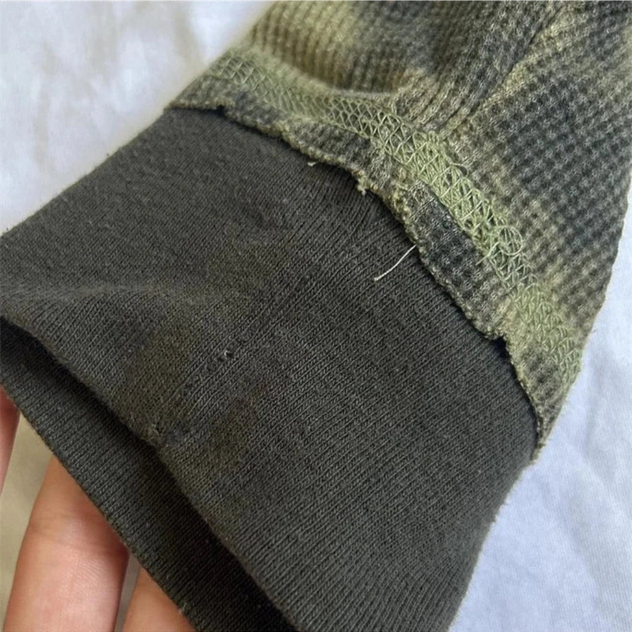 Cross and Skull Print Alt Sweatshirt Shoptery