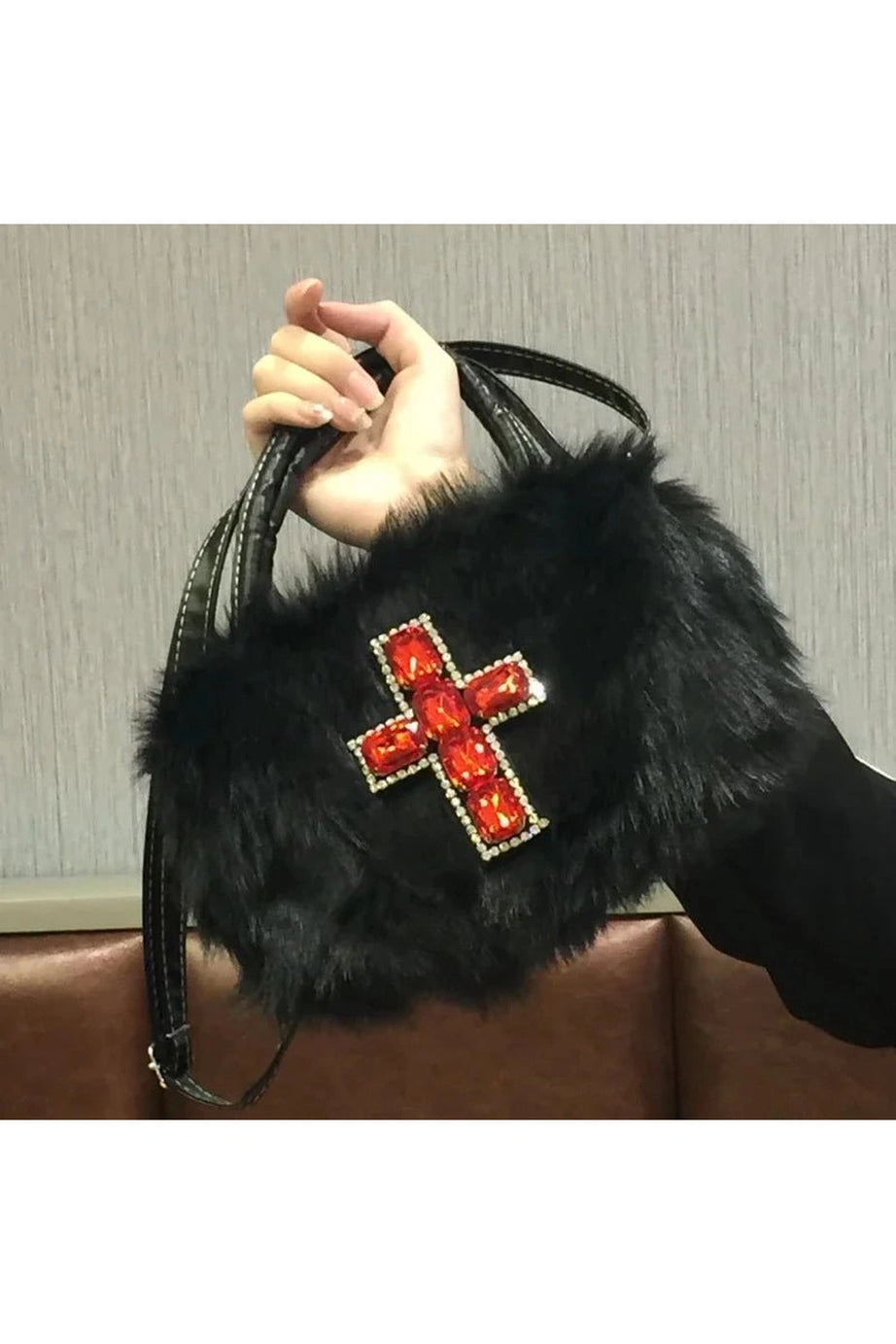 Gothic Cross Shoulder Bag -