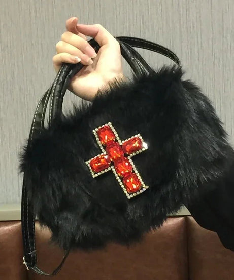 Gothic Cross Shoulder Bag -