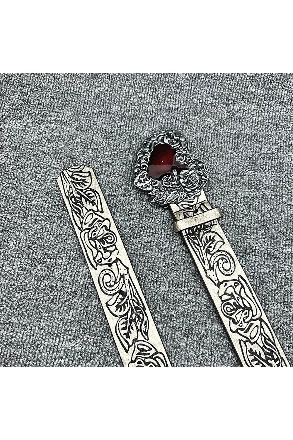Alt Goth Heart Rose Belt Shoptery