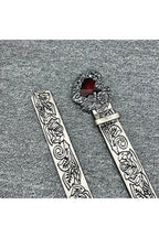 Alt Goth Heart Rose Belt Shoptery