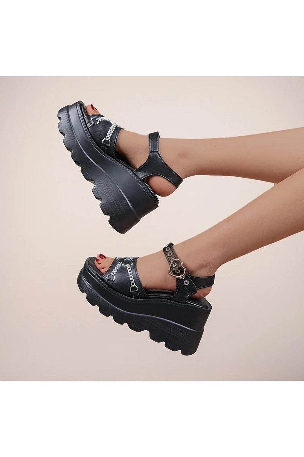 Gothic Lolita Summer Sandals Shoptery