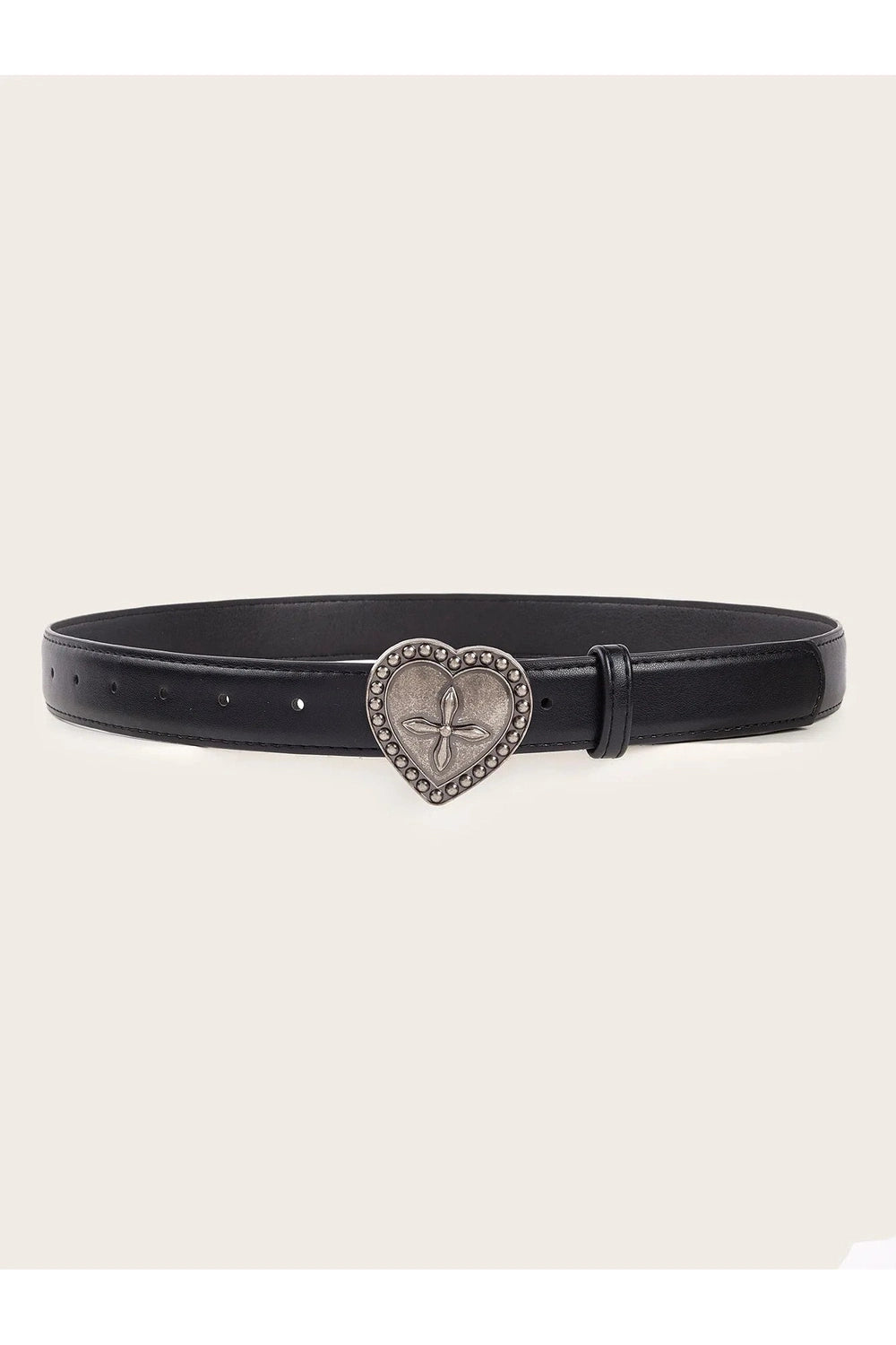 Retro Peach Heart Cross Belt Shoptery