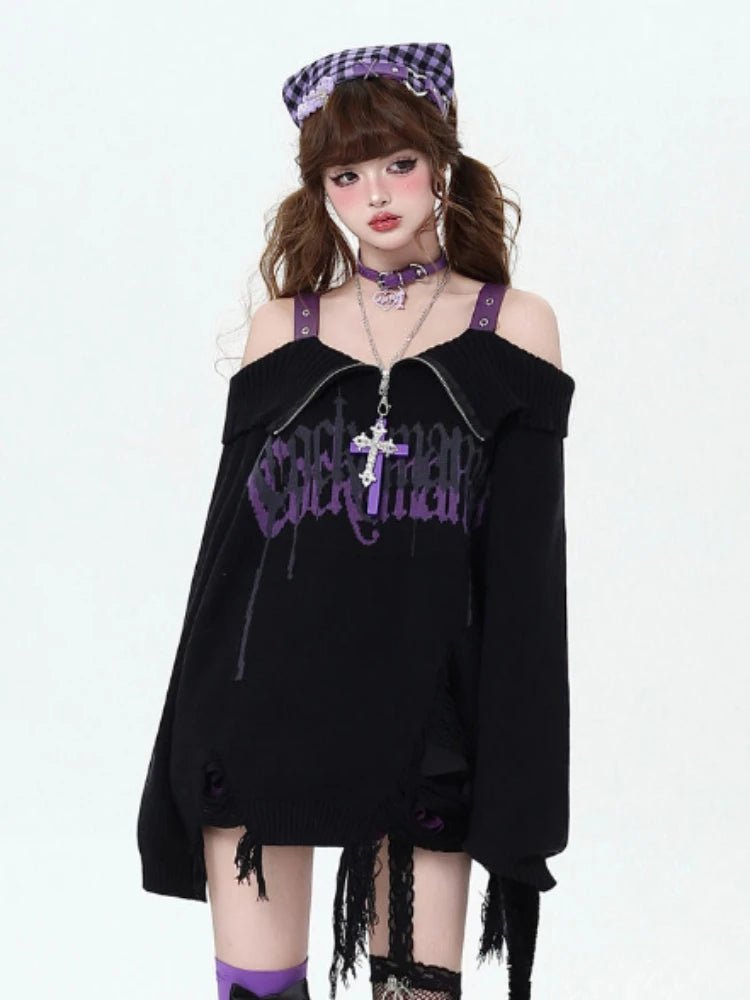 Gothic Spellbound Sweater - Sweaters