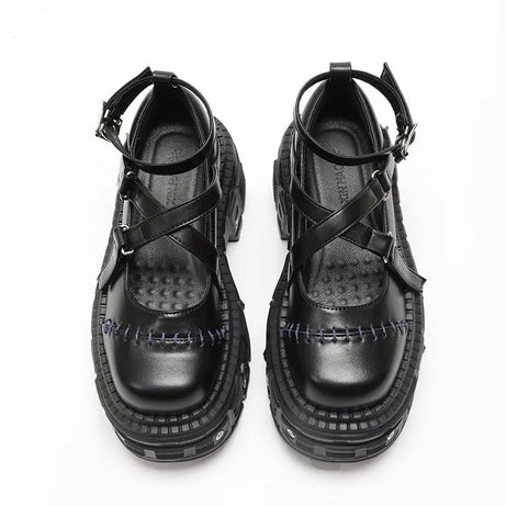 Alt Gothic Stitched Shoes Shoptery