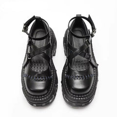 Alt Gothic Stitched Shoes Shoptery