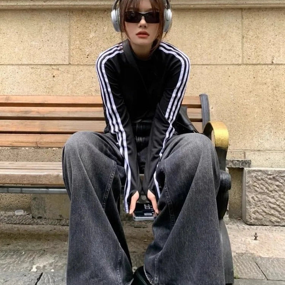 Alt Y2K Black Jeans Shoptery