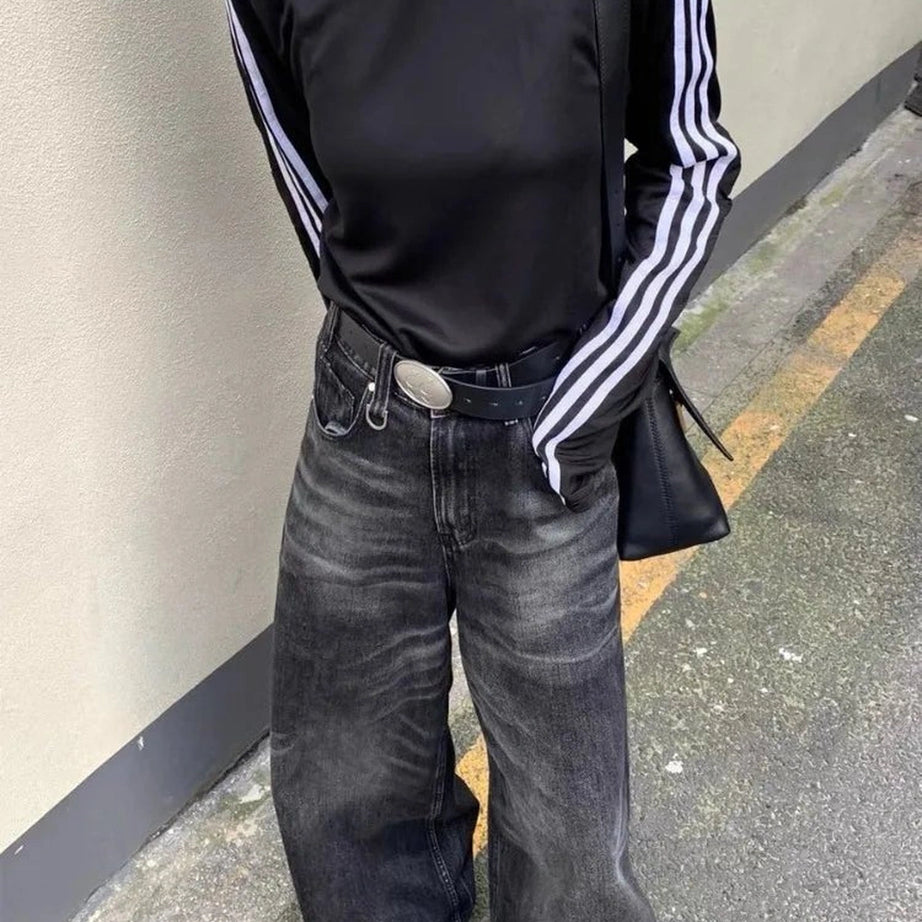 Alt Y2K Black Jeans Shoptery