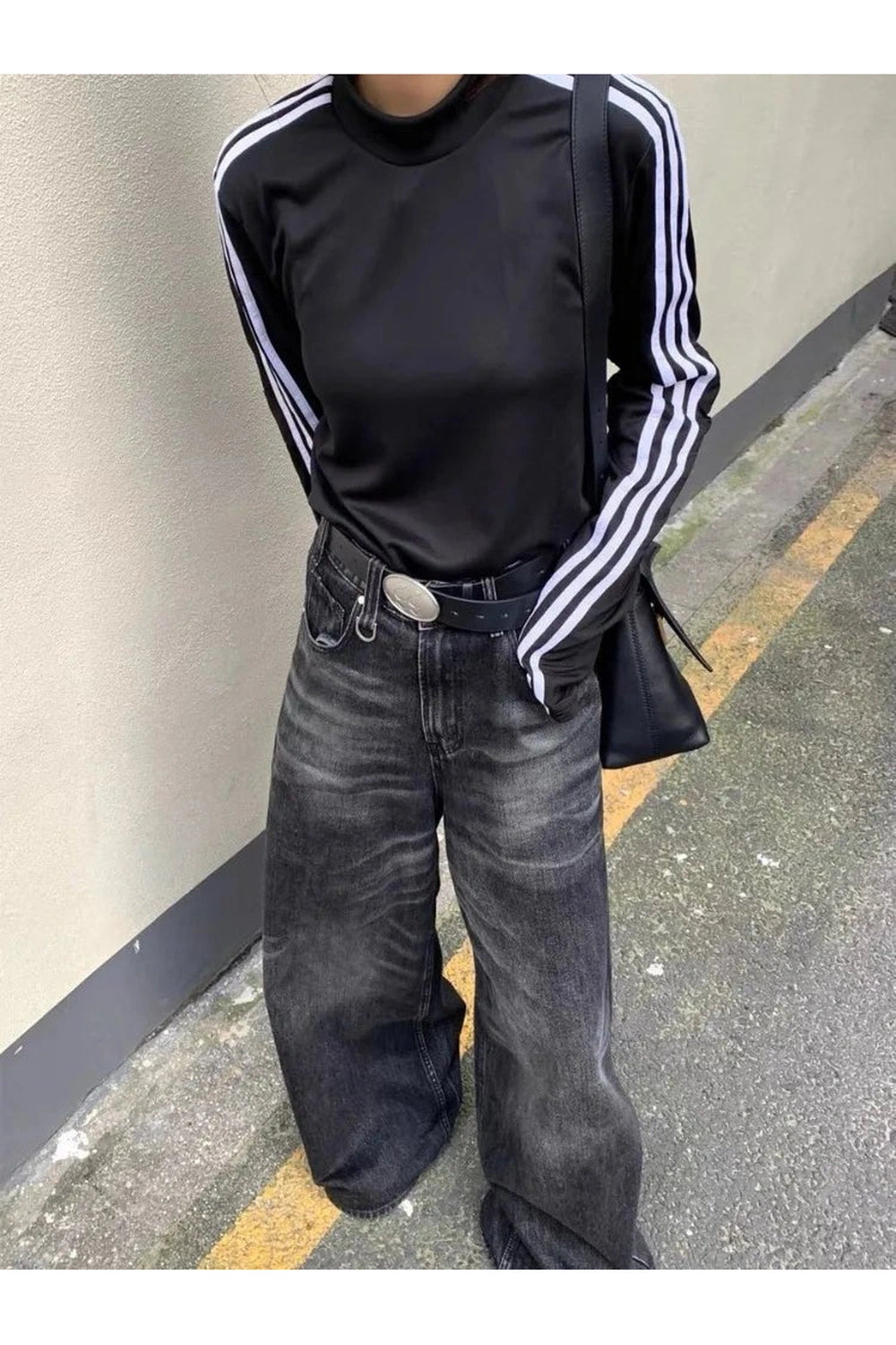 Alt Y2K Black Jeans Shoptery