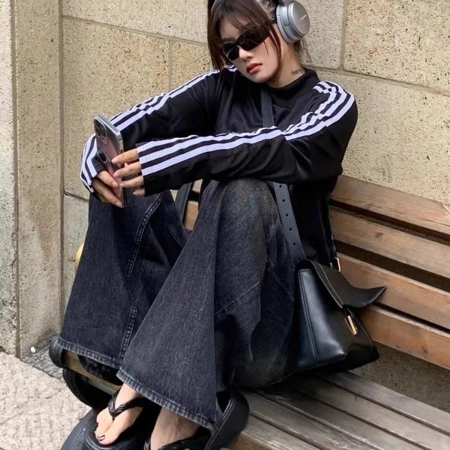 Alt Y2K Black Jeans Shoptery