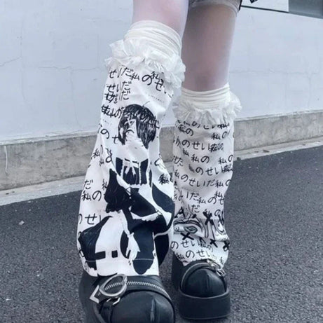 Anime Chaos Leg Warmers as photo One Size Shoptery