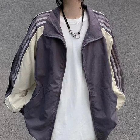 Harajuku Windbreaker Jacket - Coats & Jackets