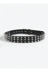 Alt Punk Hardcore Spiked Studded Belt Shoptery
