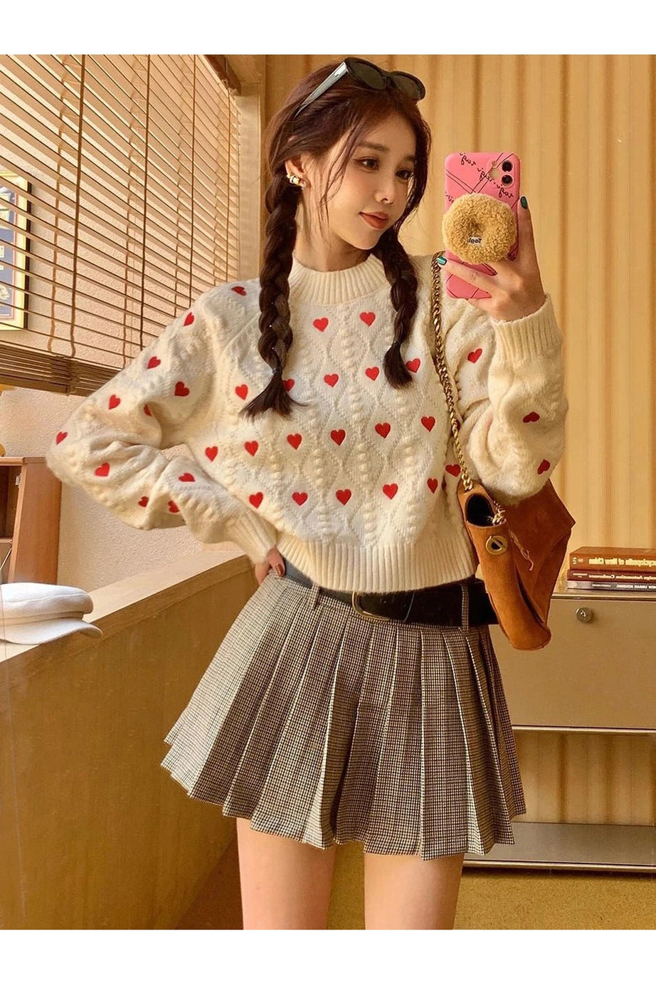 Heartfelt Cuddle Knit Sweater - Sweaters