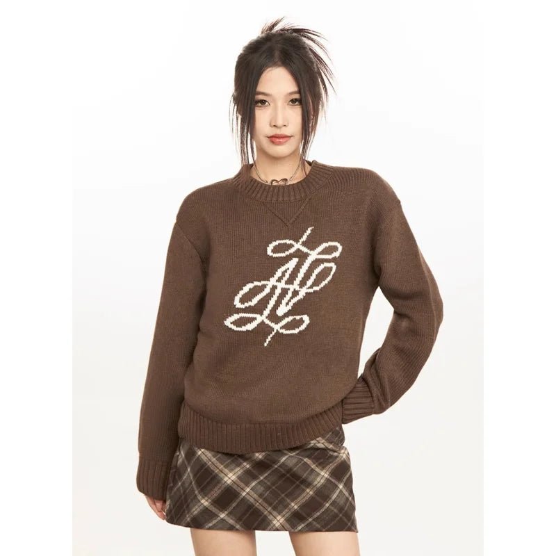 Heritage Monogram Sweater - Sweaters