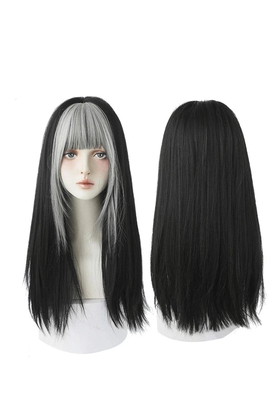 Highlighted Kinky Straight Wig -