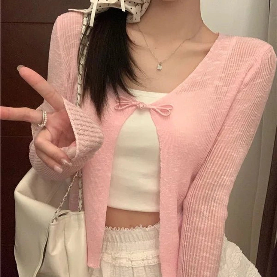 Coquette Ice Silk Sun Protection Cardigan Shoptery