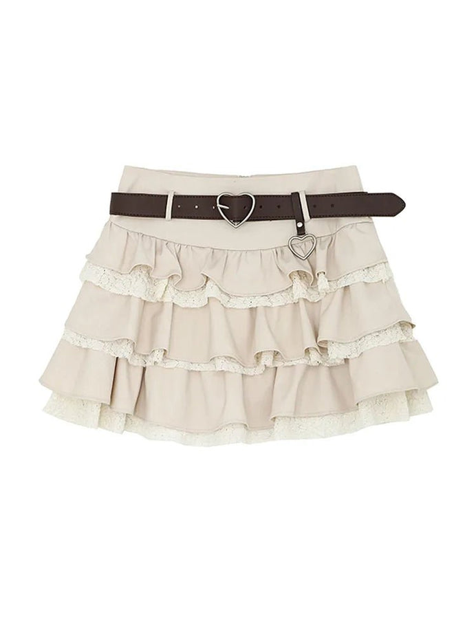 Japanese Sweet A - Line Skirt - Skirts