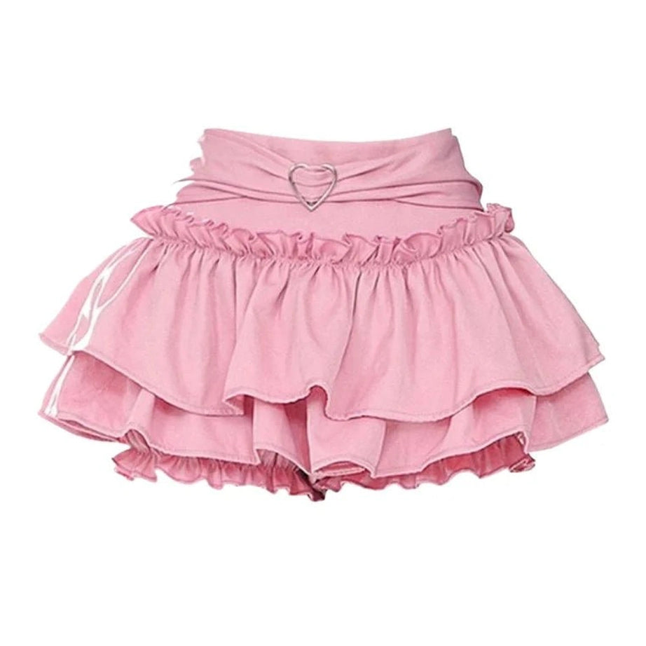 Kawaii Japanese Mini Skirt Pink Shoptery