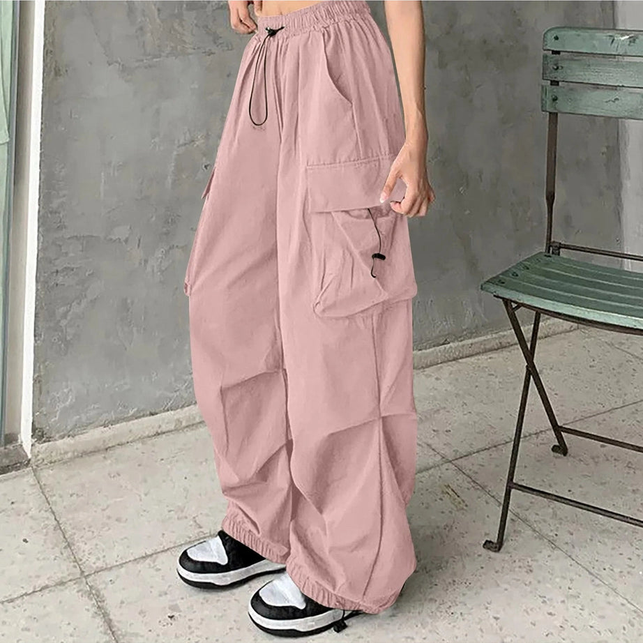 Y2k Aesthetic Baggy Cargo Pants Shoptery