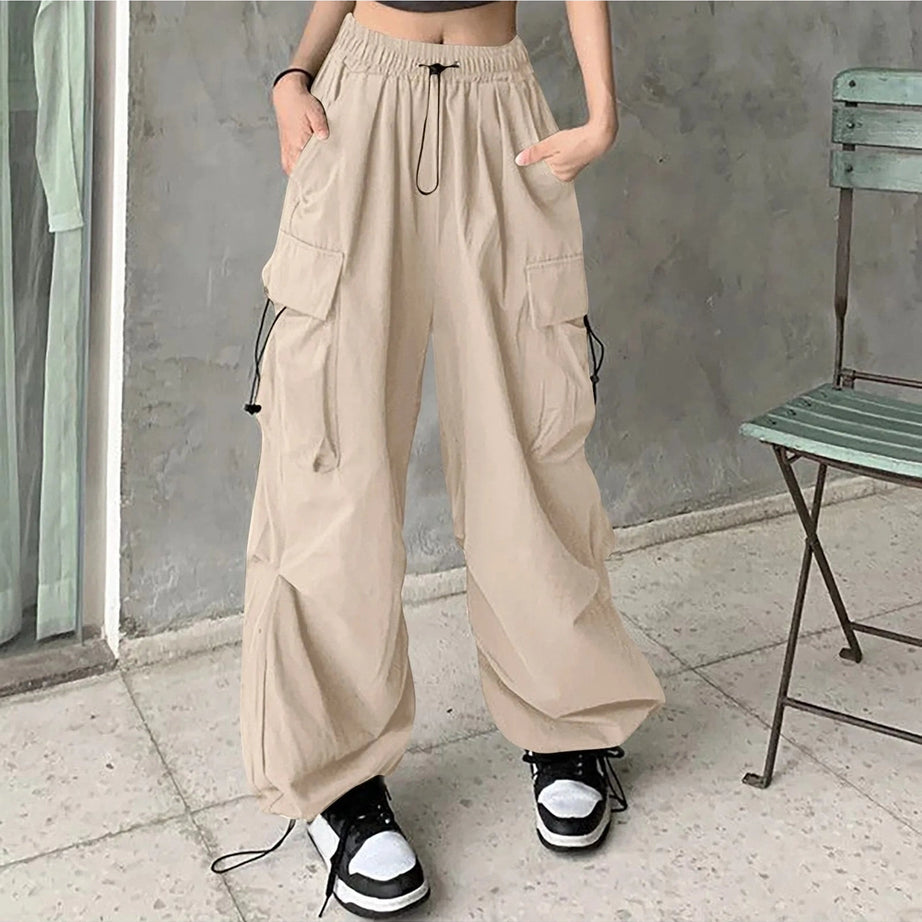 Y2k Aesthetic Baggy Cargo Pants Shoptery