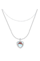 Aesthetic Love Clavicle Necklace 1 Shoptery