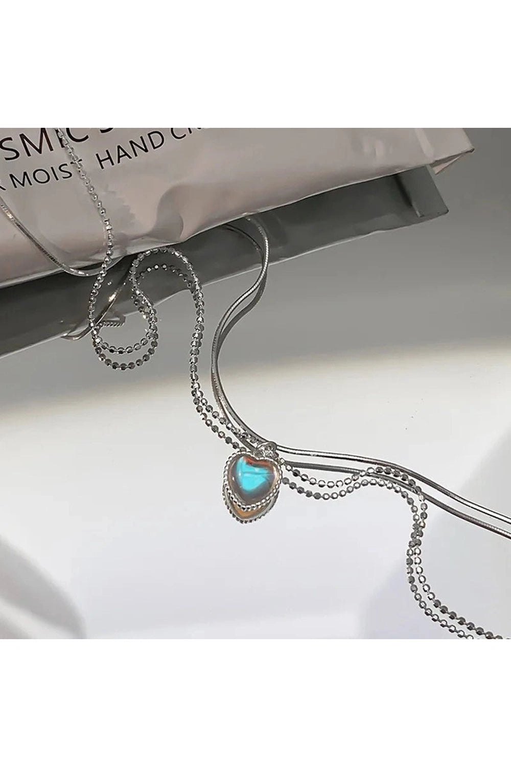 Aesthetic Love Clavicle Necklace Shoptery