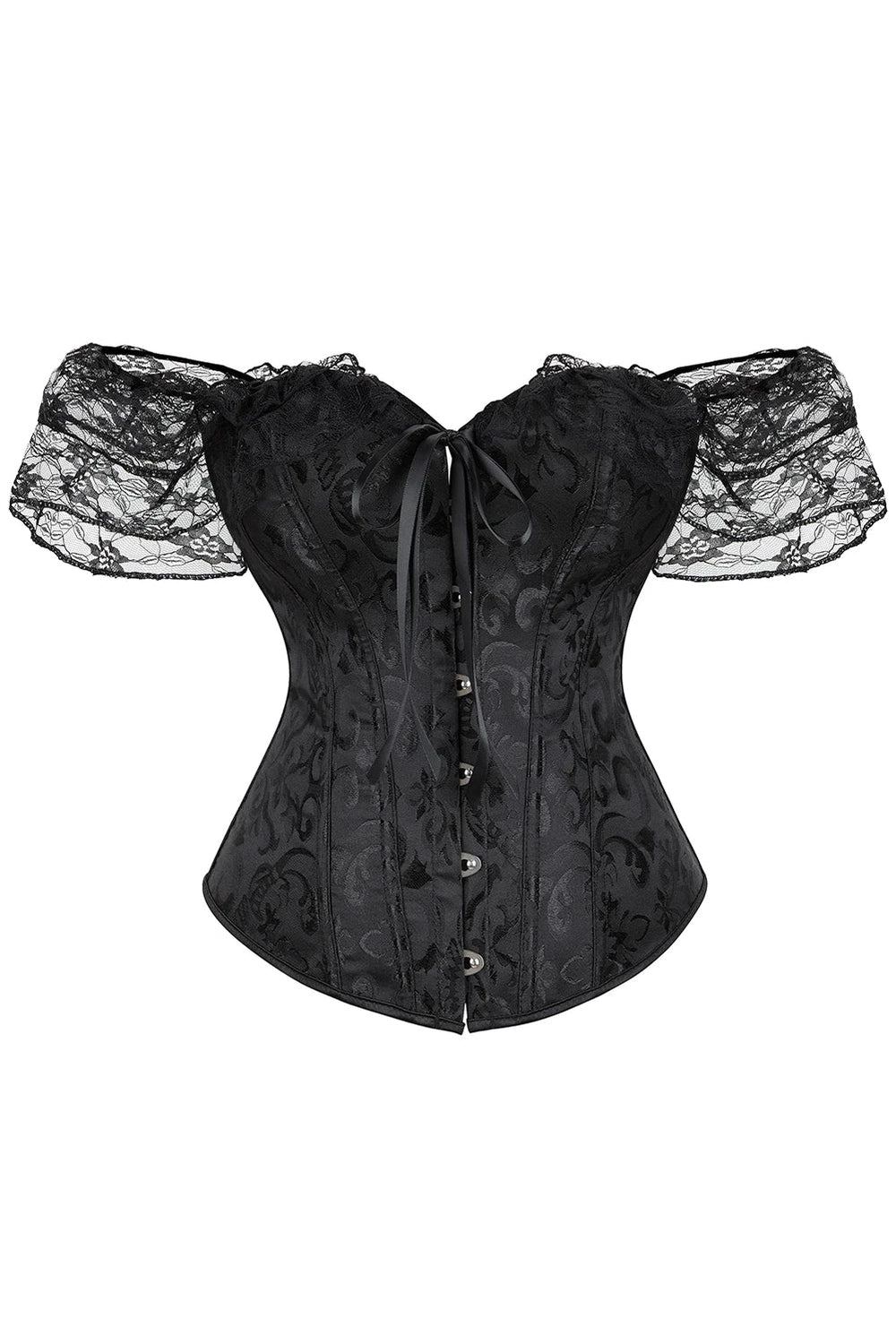 Lace Overbust Corset - Corsets