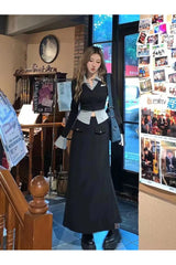 Fall Lapel Collar Knit Cardigan Shoptery