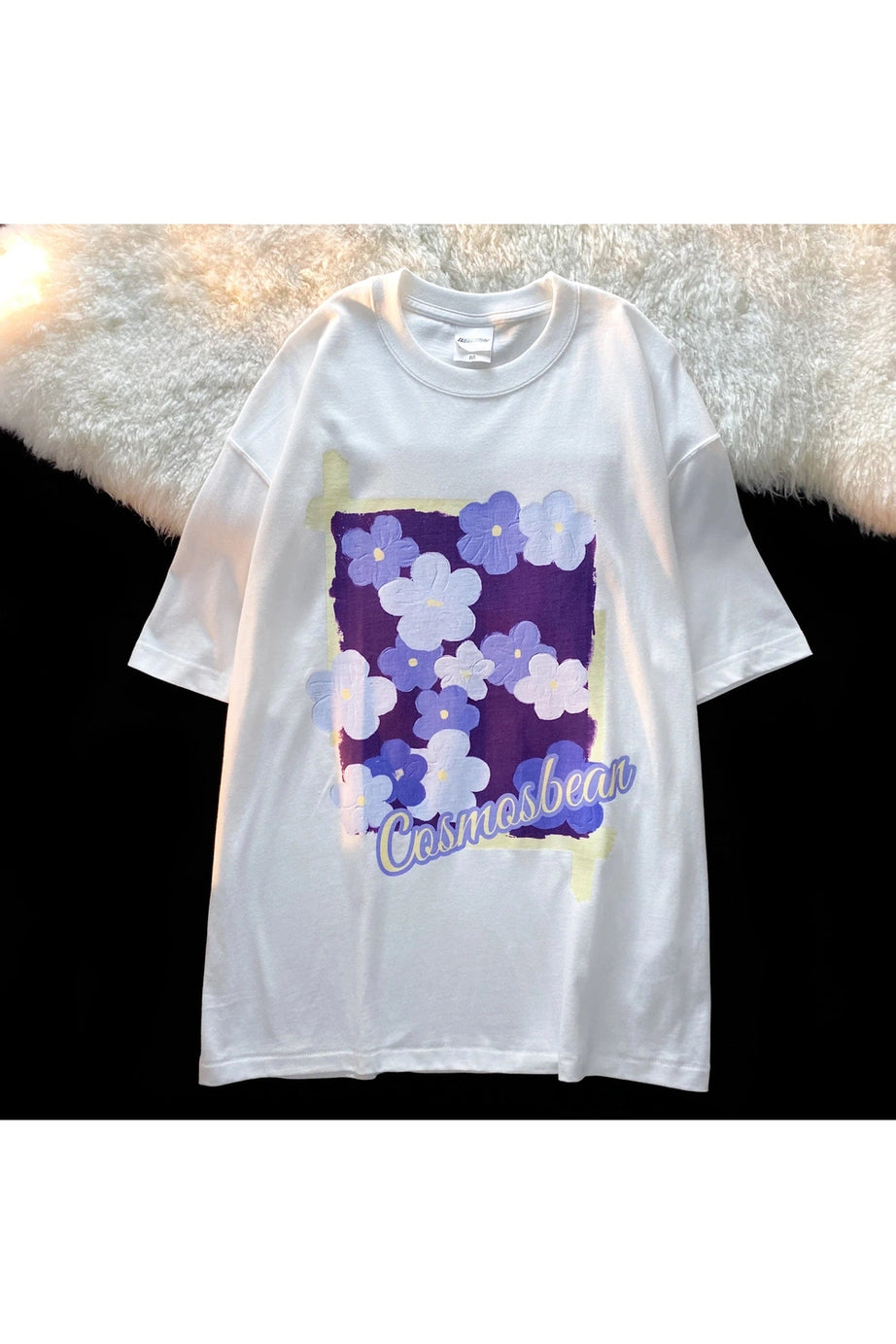 Lavender Blossom Graphic T-Shirt - T-Shirts