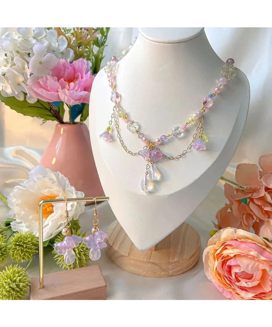 Lily Floral Necklace -