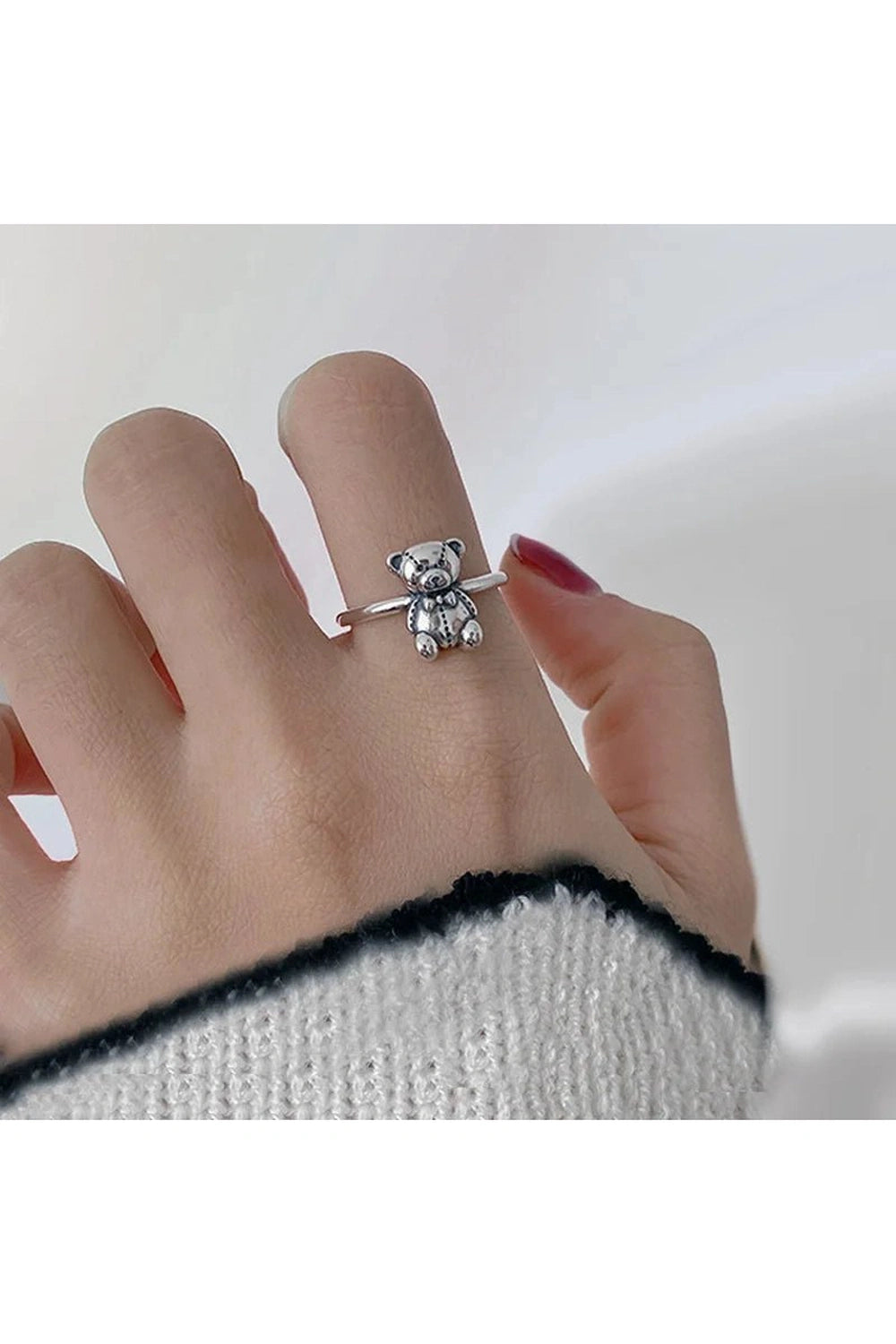 Edgy Little Bear Party Ring Shoptery