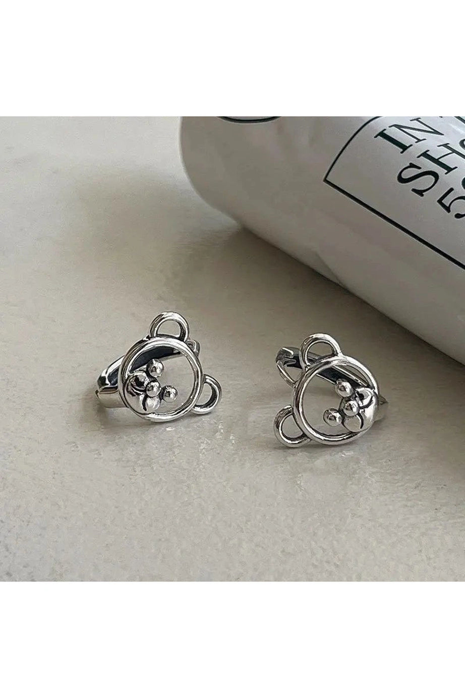 Little Bear Stud Earrings - Earrings