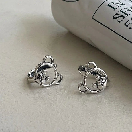 Little Bear Stud Earrings - Earrings