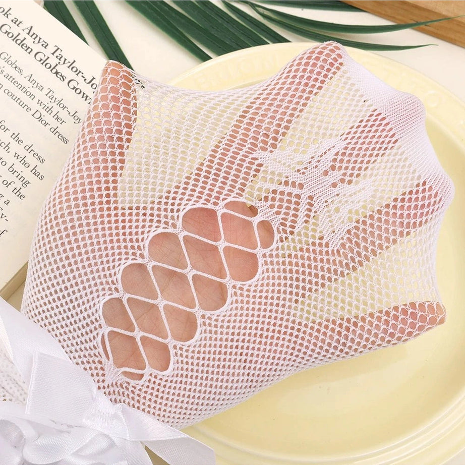 Kawaii Bow Lace Calf Socks Shoptery