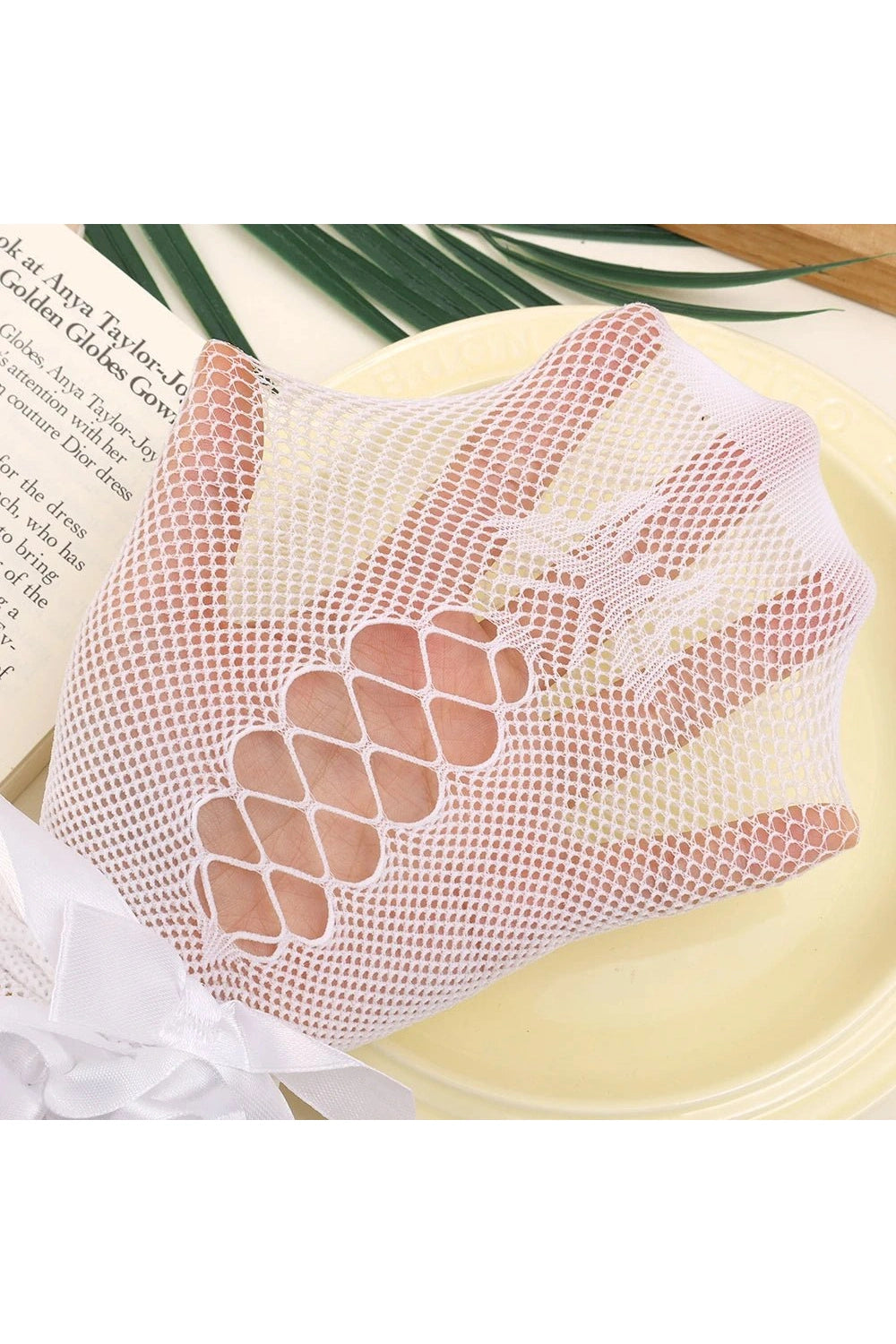 Kawaii Bow Lace Calf Socks Shoptery