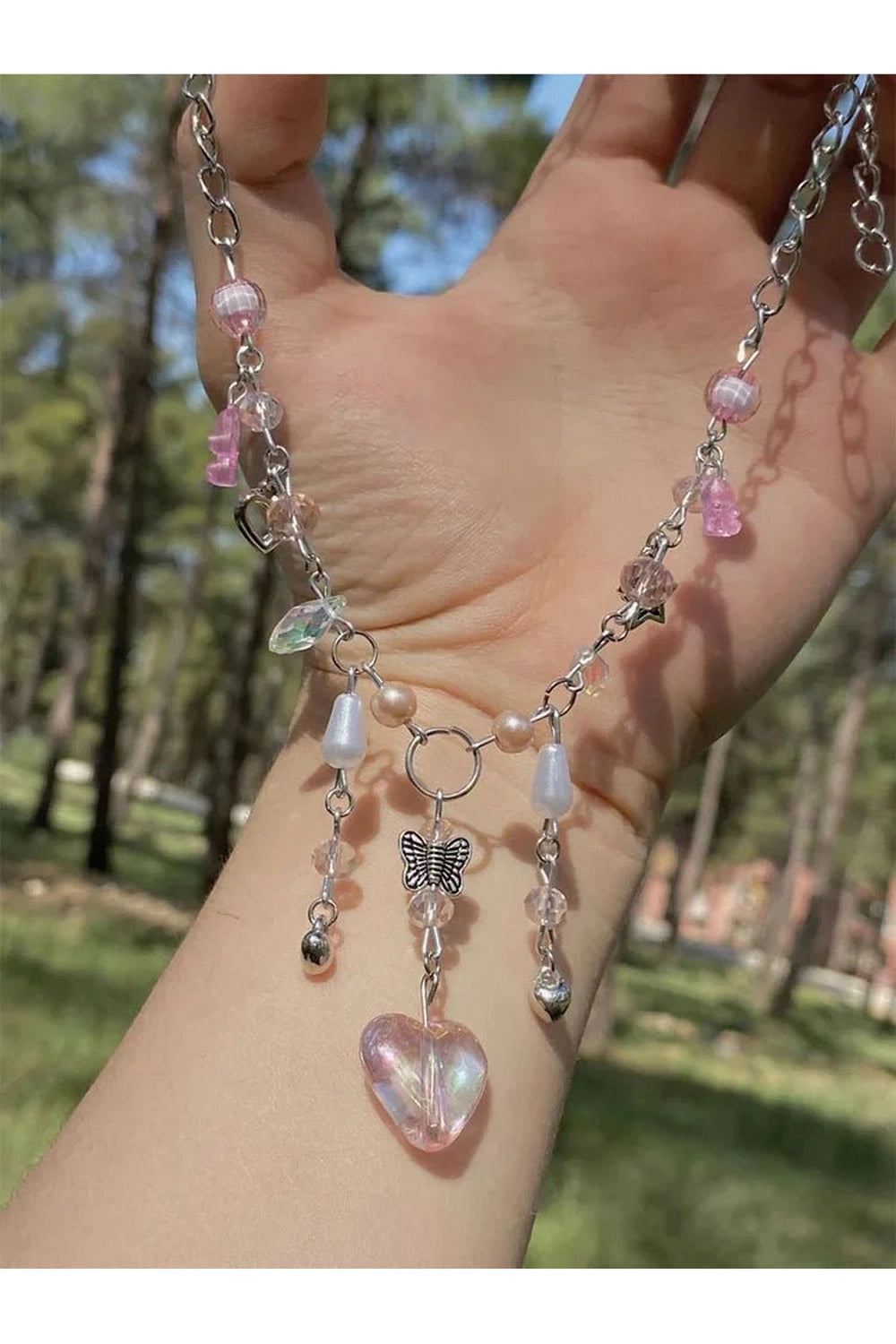 Lolita Fairycore Handmade Necklace Shoptery