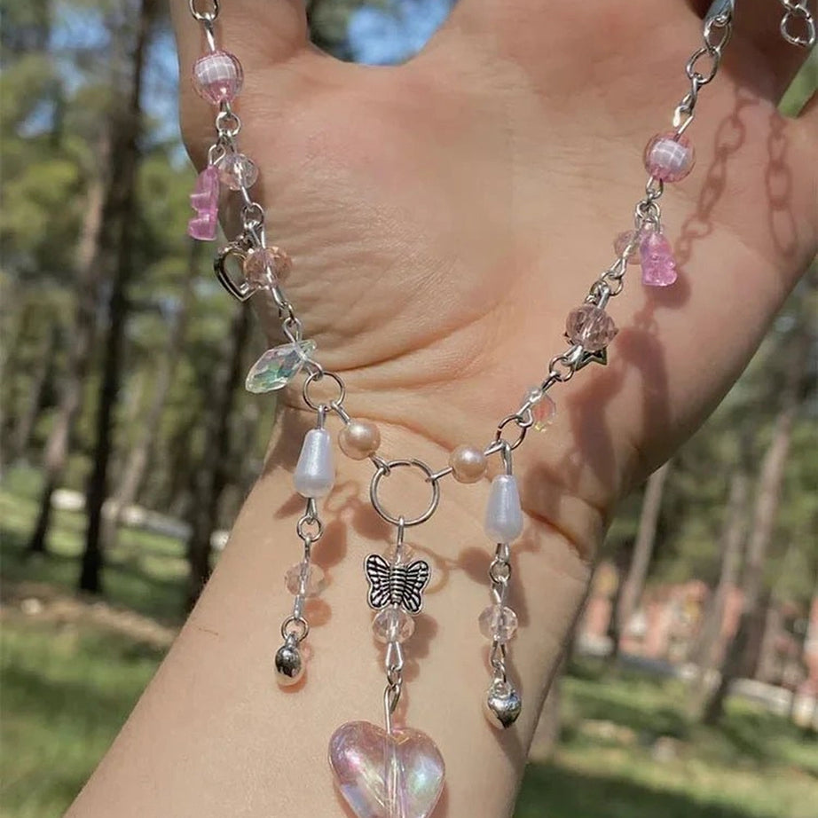 Lolita Fairycore Handmade Necklace Shoptery