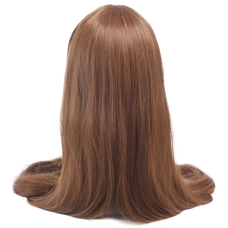 Aesthetic Long Blonde Cosplay Wig Brown 60inches Shoptery