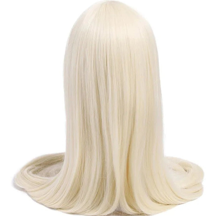 Aesthetic Long Blonde Cosplay Wig Off White 60inches Shoptery