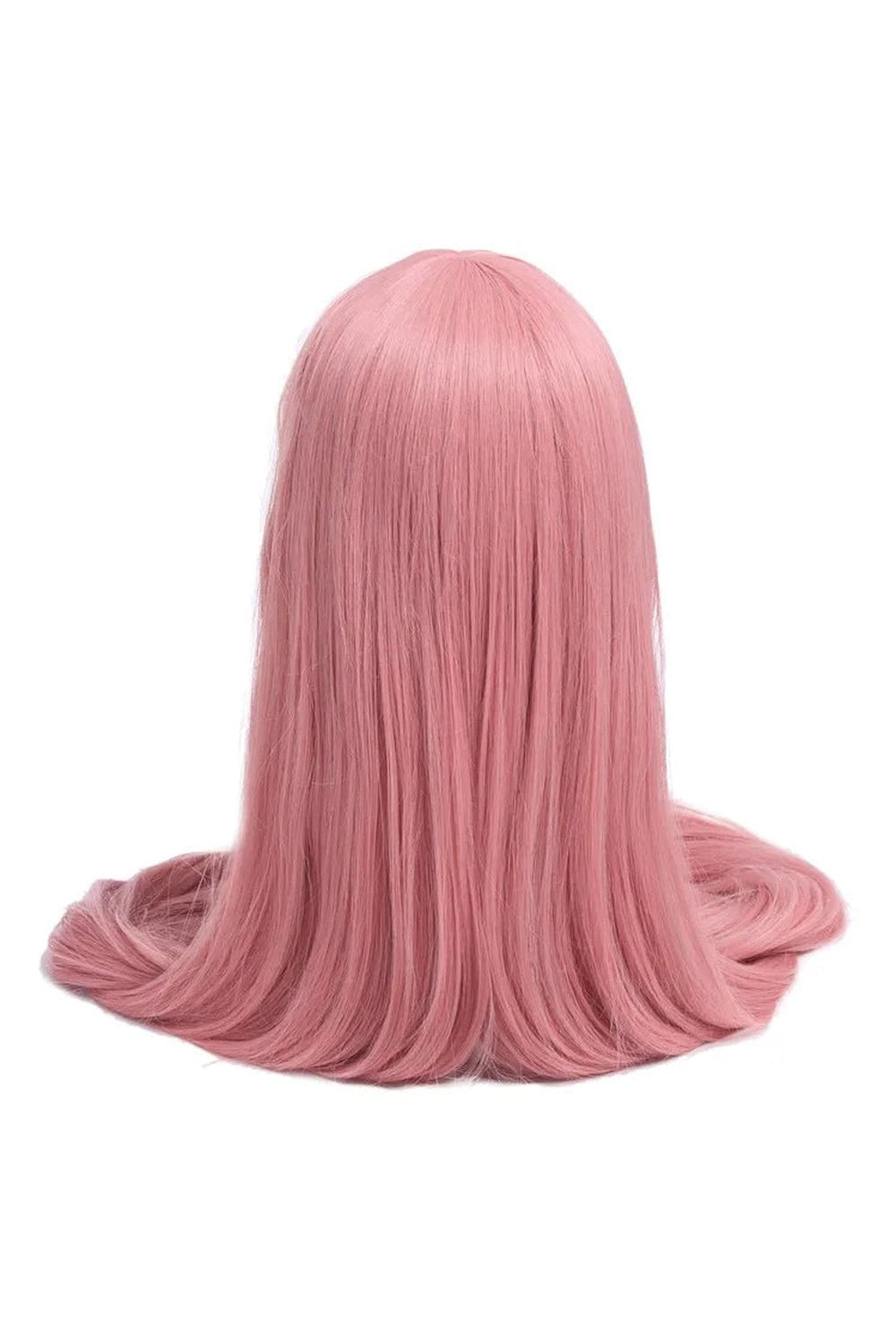 Aesthetic Long Blonde Cosplay Wig Pink 60inches Shoptery
