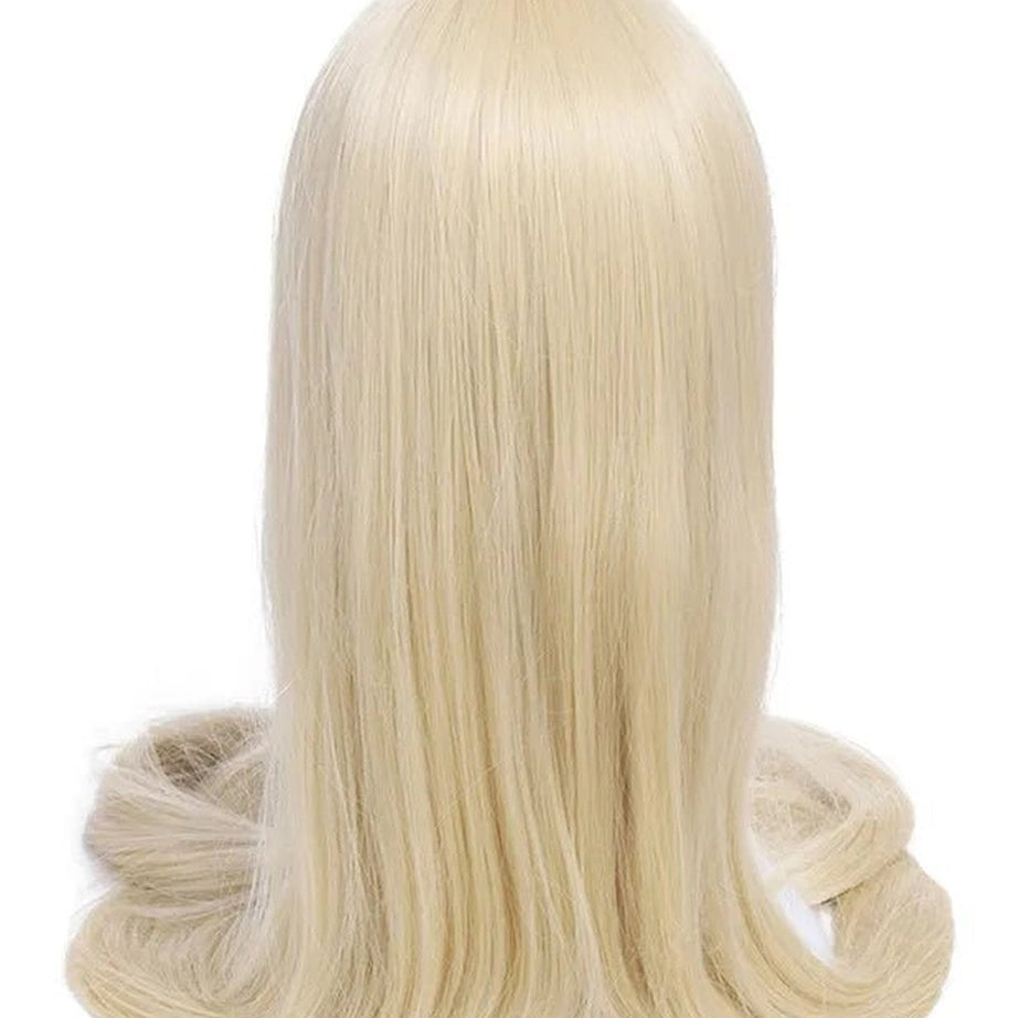 Aesthetic Long Blonde Cosplay Wig Beige 60inches Shoptery