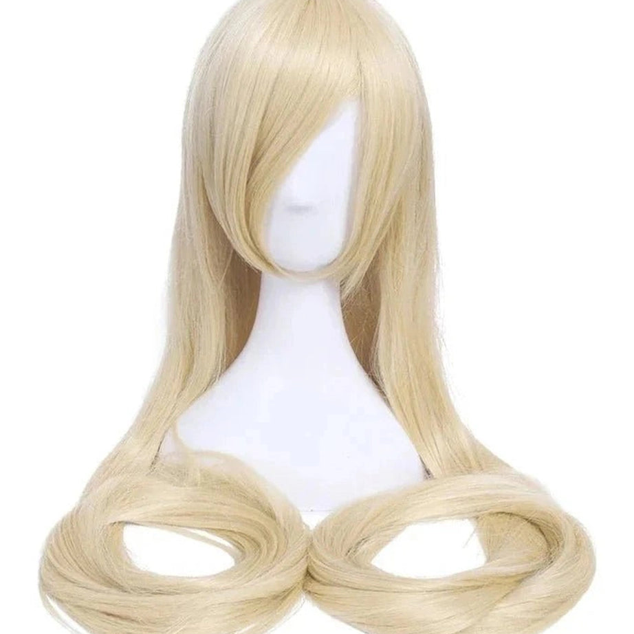 Aesthetic Long Blonde Cosplay Wig Shoptery