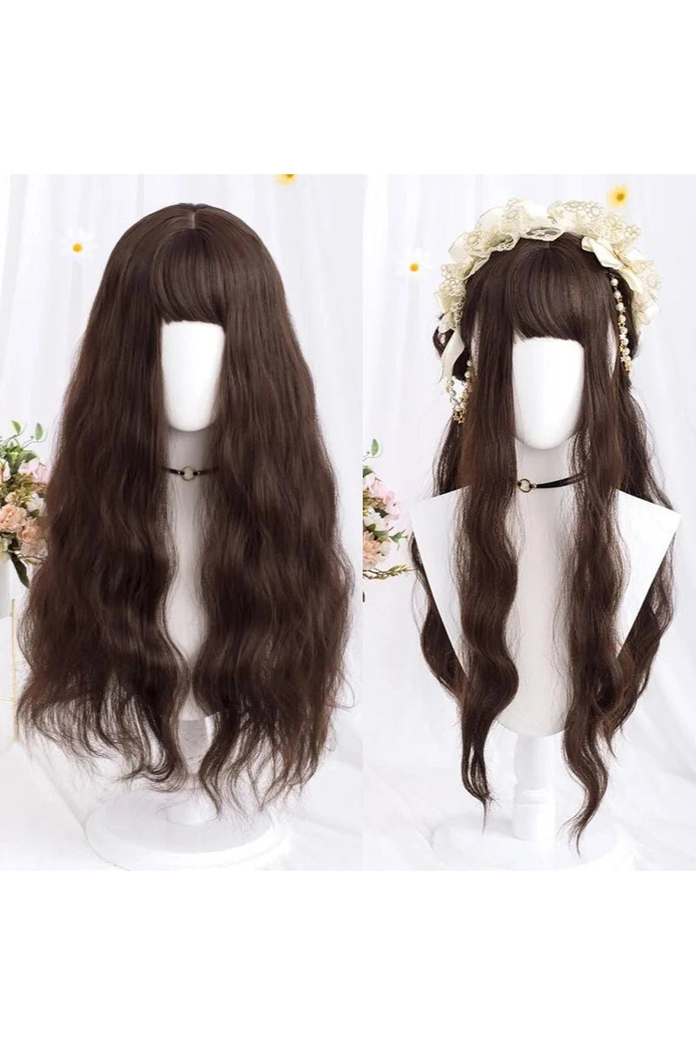Kawaii Long Wavy Purple Wig #2 CHINA 26inches Shoptery