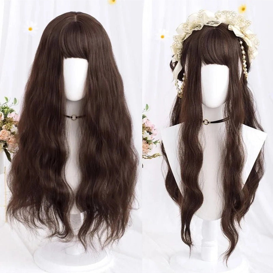 Kawaii Long Wavy Purple Wig #2 CHINA 26inches Shoptery