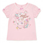 Fairy Kei Mezzo Piano Kawaii Mascot Lace Bow Pink Tee Shoptery