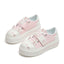 Fairy Kei Pastel Cat Paw Platform Sneakers Pink Shoptery