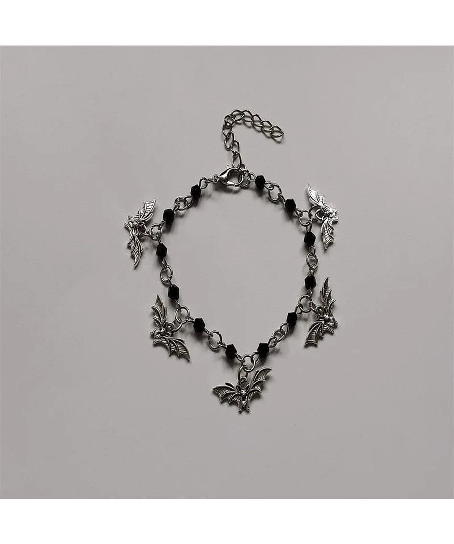 Midnight Bat Charm Bracelet - Bracelets