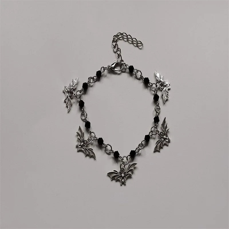 Midnight Bat Charm Bracelet - Bracelets