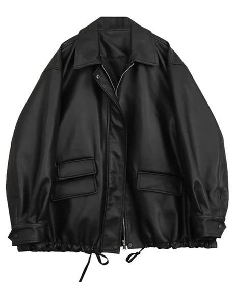 Midnight Rebel Oversized Jacket - Coats & Jackets